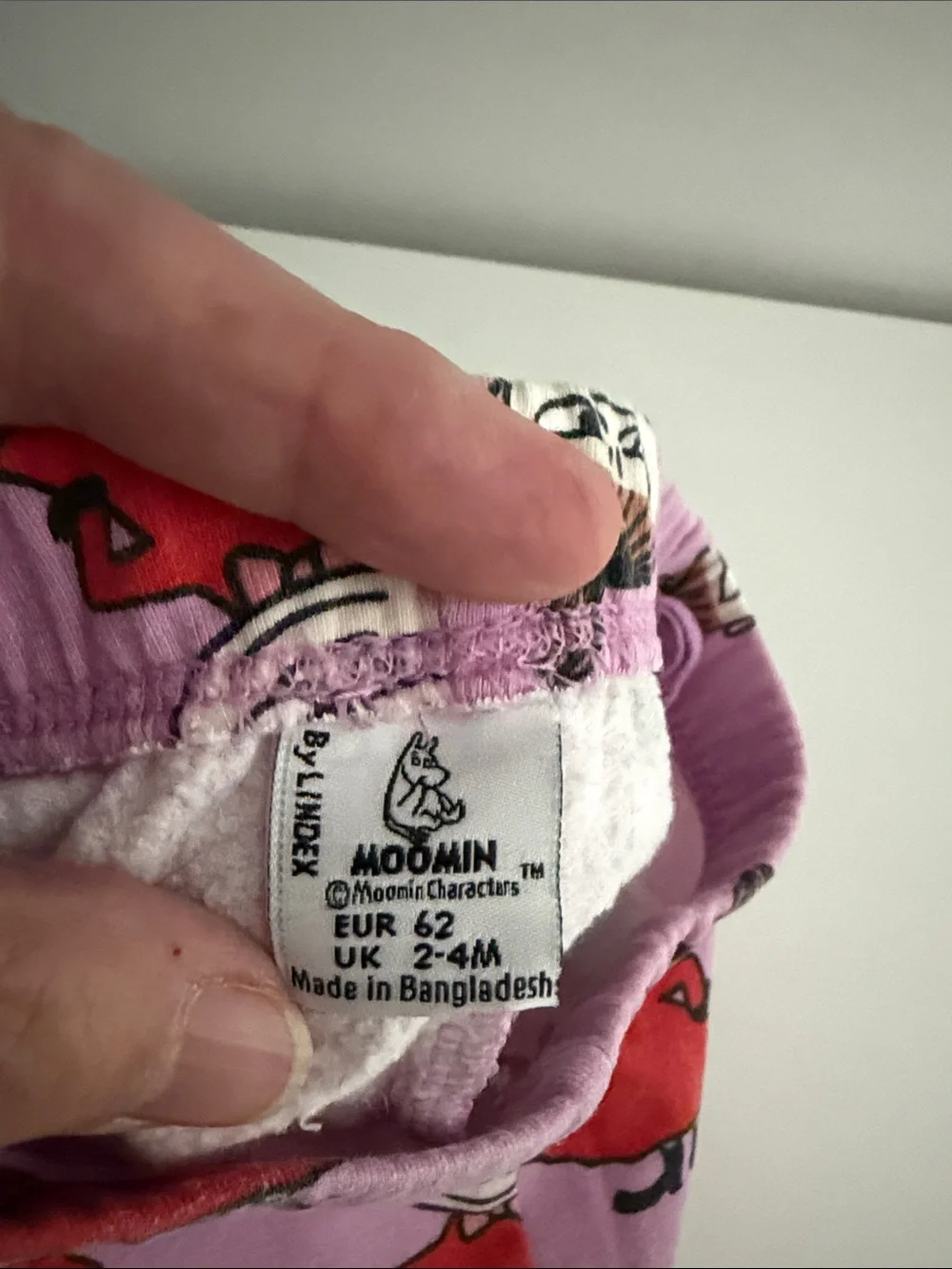 Moomin Little Myy Character Two Piece Girls' Pink Sweatshirt and Leggings (2)